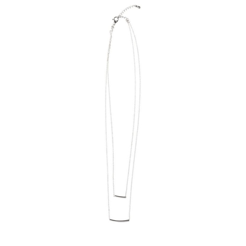 Summer & Rose Double Bar Necklace
